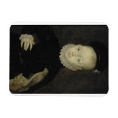 König James VI mit Sparrow Hawk - 1574 Magnet (Horizontal)
