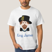 König James VI von Schottland und James I von Engl T-Shirt (Vorderseite)
