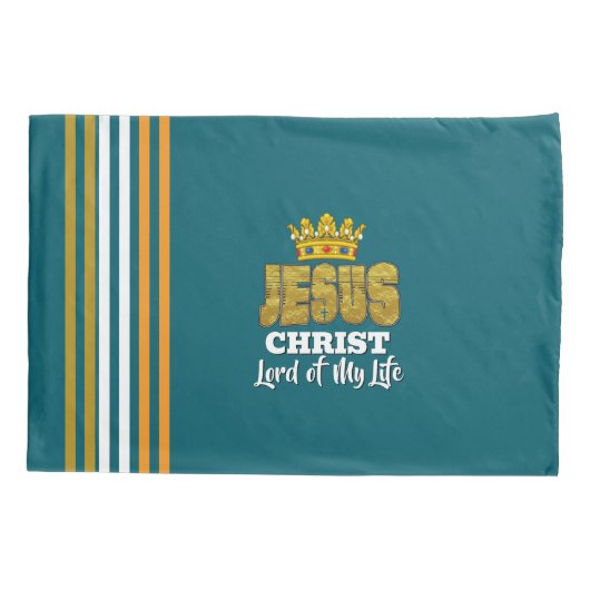 König Jesus, Herr meines Lebens Christlich Kissenbezug (Rückseite)