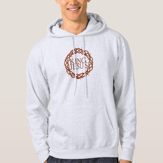 König Jesus Hoodie (Vorderseite)