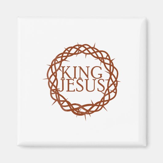 König Jesus Magnet (Vorne)