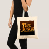 König Jesus Tote Bag Tragetasche (Vorderseite (Produkt))