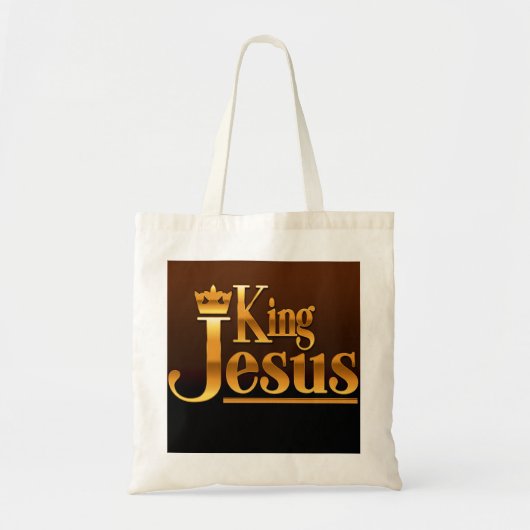König Jesus Tote Bag Tragetasche (Vorne)