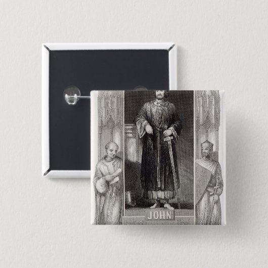 König John Button (Vorne & Hinten)