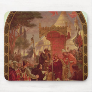 König John Granting die Magna Carta im Jahre 1215, Mousepad