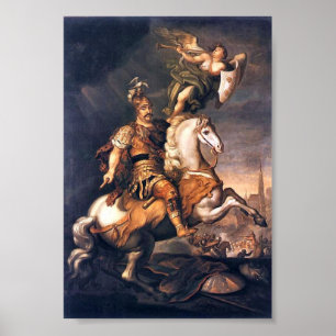 König John III Sobieski, Schlacht von Wien Poster