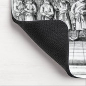 König John übergibt seine Krone Mousepad (Ecke)