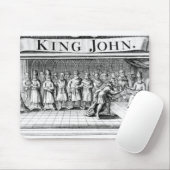 König John übergibt seine Krone Mousepad (Mit Mouse)