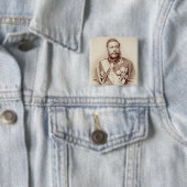 König Kalakaua (1836-91), spätes c19th Button (Beispiel)