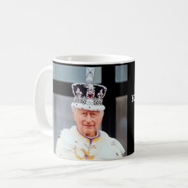 König Karl III. Krönung der Tasse