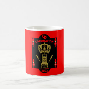 König Karl III. Krönung Gedenkfeier Souvenir Kaffeetasse