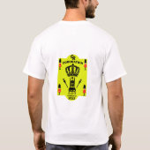 König Karl III. Krönung Gedenkfeier Souvenir T-Shirt (Rückseite)