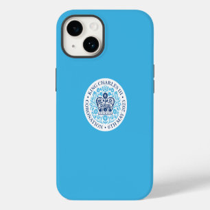 König Karl III. Krönungsemblem, königlicher Souven iPhone 14 Hülle