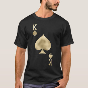 König-Karten-Halloween-Kostümspiel T-Shirt