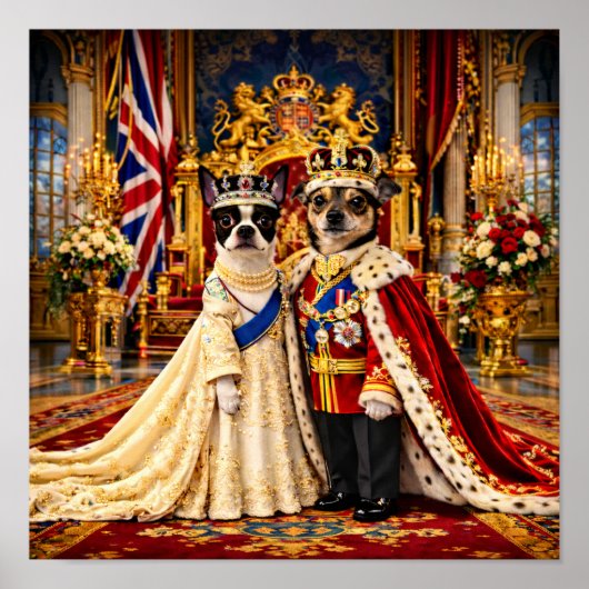 "König & Königin" Poster (Vorne)