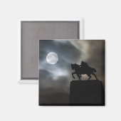 König Kralja Tomislava Silhouette Magnet (Vorderseite/Rückseite)