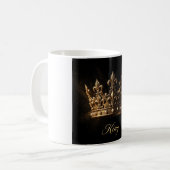 König Krone Kaffeetasse (Vorderseite Links)