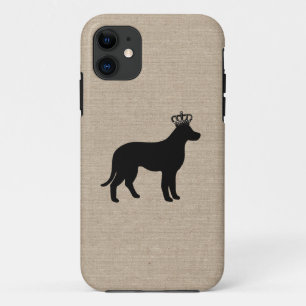 König Labrador Retriever schäbiger Welpe chic Hund iPhone 11 Hülle