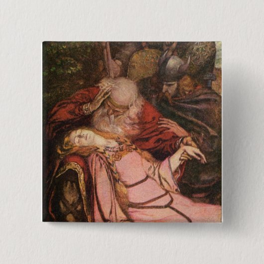 König Lear Button (Vorderseite)