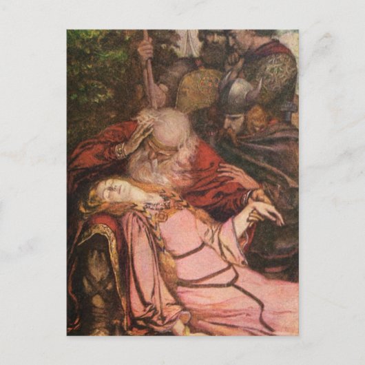 König Lear Postkarte (Vorderseite)