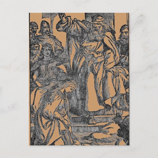König Lear Postkarte (Vorderseite)