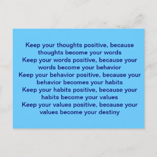 König' letzter Gedanke Postkarte