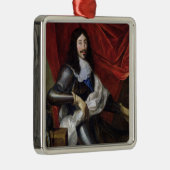 König Louis-XIII von Frankreich und von Navarra Silbernes Ornament (Rechts)