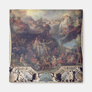 König Louis XIV allein regelnd Magnet