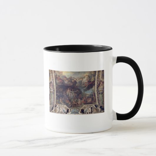 König Louis XIV allein regelnd Tasse (Rechts)