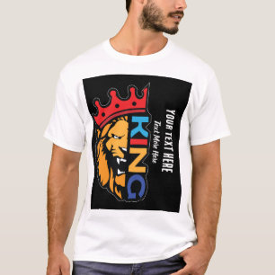 König Löwe – Königliche Stärke Power-Tier-Design T-Shirt
