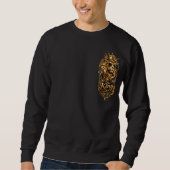 König Löwe Krone Sweatshirt – Bold Herren Royal  (Vorderseite)