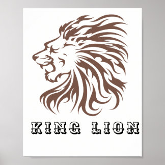 König Löwe Poster