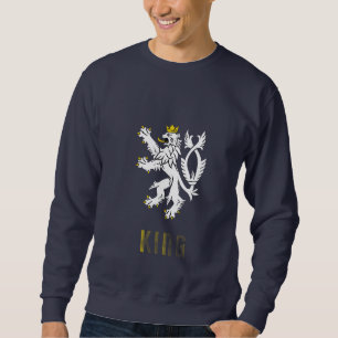 König Löwe Wappen Sweatshirt
