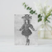 König Ludwig XIV. Frankreichs Postkarte (Stehend Vorderseite)