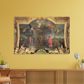 König Ludwig XIV. ordnet gleichzeitigen Angriff an Leinwanddruck (Insitu (Wohnzimmer))