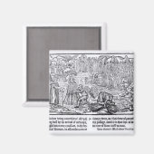 König Malcolm von Schottland Magnet (Vorderseite/Rückseite)