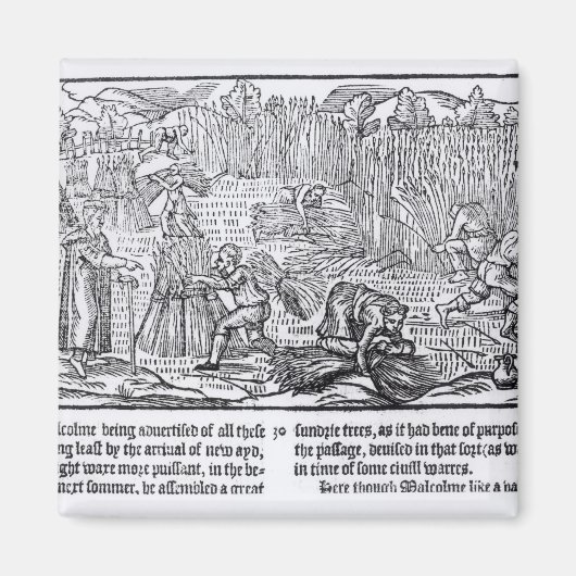 König Malcolm von Schottland Magnet (Vorne)