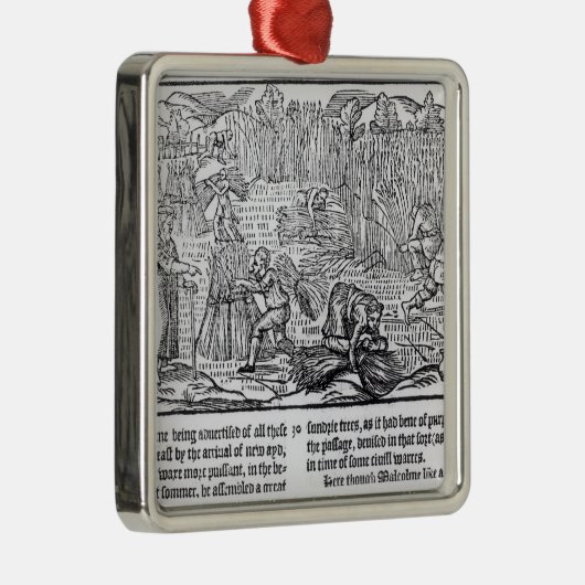 König Malcolm von Schottland Ornament Aus Metall (Rechts)