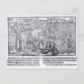 König Malcolm von Schottland Postkarte (Vorderseite)