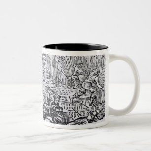 König Malcolm von Schottland Zweifarbige Tasse