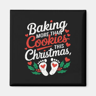 König mehr als Kekse Weihnachten Magnet
