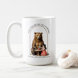 König meiner Teepartys - individuelles Dad-Tasse Kaffeetasse