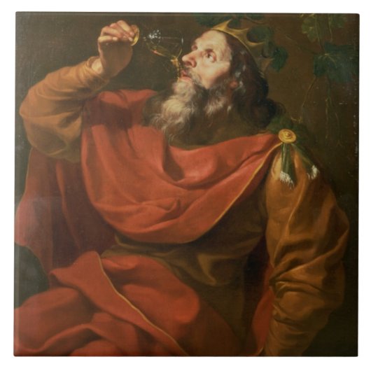 König Midas Fliese (Vorderseite)