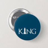 König mit Schachstück Button (Vorne & Hinten)