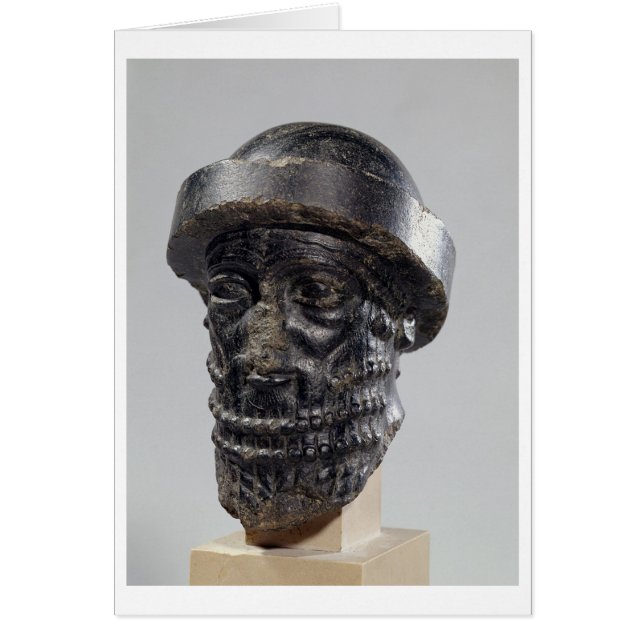 König, möglicherweise Hammurabi, König von Babylo (Vorne)