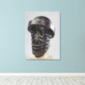 König, möglicherweise Hammurabi, König von Babylo Leinwanddruck (Insitu (Holzboden))