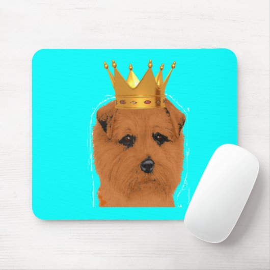 König Mousepad Norfolk-Terrier (Mit Mouse)