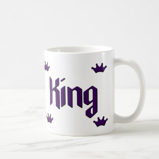 König Mug Purple Crowns Kaffeetasse