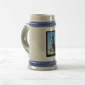 König Neptun Bierglas (Vorderseite Links)