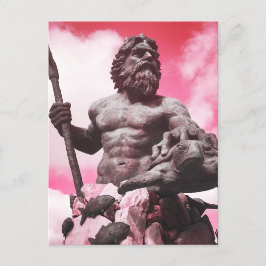 König Neptun Postkarte (Vorderseite)